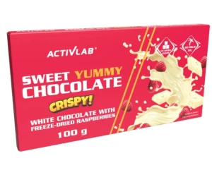 ACTIVLAB SWEET YUMMY CHOCOLATE CRISPY-BIAŁA Z MALI