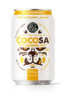 DIET FOOD COCOSA MANGO 330ML