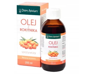 DOBRY APTEKARZ OLEJ Z ROKITNIKA SPOŻYWCZY 200ML