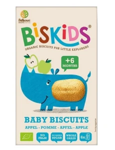 BISKIDS CIASTECZK FRUIT FILLED JABŁKO BIO 120G