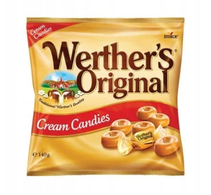 WERTHERS ORIGINAL BUTTER CANDIES MLECZNE KARMEL