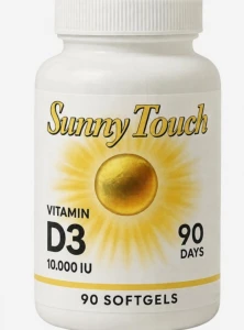 UA SUNNY TOUCH WITAMINA D3 10000 90SOFTGELS