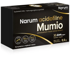 NARUM MUMIO ACIDOFILNE 250MG 30KAPS