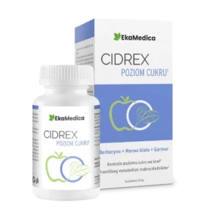 EKAMEDICA CIDREX POZIOM CUKRU 60KAPS