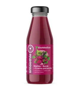 EKAMEDICA SMOOTHIE MALINA BURAK CZ.PORZECZKA 250ML