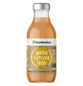 EKAMEDICA SOK JABŁKO CYTRYNA IMBIR 300ML