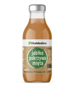 EKAMEDICA SOK JABŁKO POKRZYWA MIĘTA 300ML