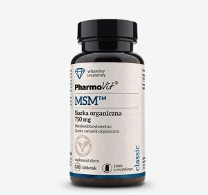 PHARMOVIT MSM SIARKA ORGANICZNA 750MG 120TAB