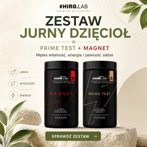 PRIME TEST I MAGNET | ZESTAW JURNY DZIĘCIOŁ 