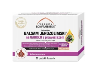 BONI FRATES BALSAM JEROZOLIMSKI NA GARDŁO 32TABL