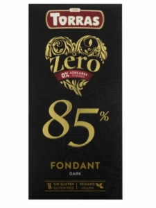 TORRAS CZEKOLADA GORZKA 85% KAKAO BEZ CUKRU 75G