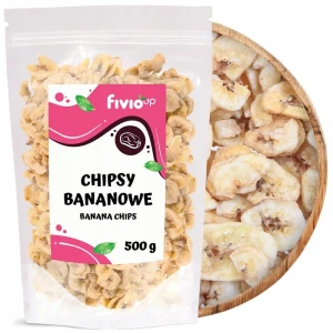 FIVIO UP CHIPSY BANANOWE 500G