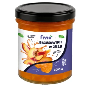 FIVIO OWOCE W ŻELU 300G BRZOSKWINIA