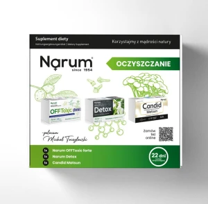 NARUM ZESTAW OCZYSZCZANIE