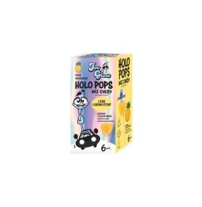 JOE GLOW HOLO POPS LIZAK SERCE 6SZT ANANAS