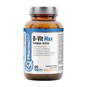 PHARMOVIT B-VIT MAX COMPLEX ACTIVE 60 VEGE KAPS