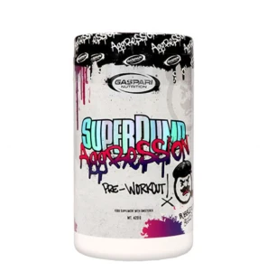 GASPARI SUPER PUMP AGGRESION 300G GANGSTA GRAPE