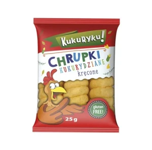 KUKURYKU CHRUPKI KUKURYDZIANE KRĘCONE 25G