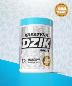 DZIK KREATYNA MESH WHITE 308G