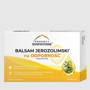 BONIFRATES BALSAM JEROZOLIMSKI NA ODPORNOŚĆ 60KAP