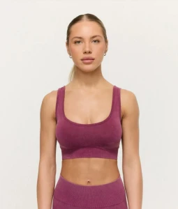 GYMBEAM TOP SPORTOWY LIFT PLUM