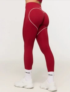 GYMBEAM LEGGINSY DAMSKIE VARSITY RED