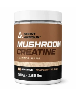 SPORT ARMOUR MUSHROOM CREATINE+ LION'S MANE 558G