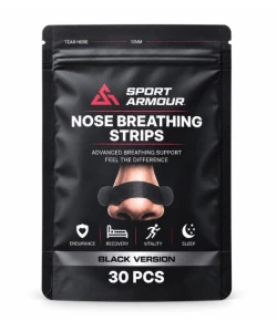SPORT ARMOUR NOSE BREATHING STRIPS BLACK