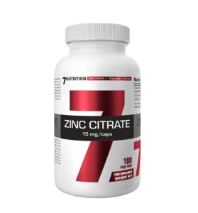 7NUTRITION ZINC 15MG 100CAPS