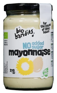 BIOBANDITS MAJONEZ JAJECZNY BEZ CUKRU BIO 370ML