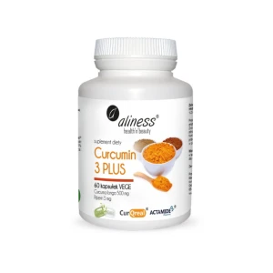 ALINESS CURCUMIN PLUS 500MG PIPERIN 1MG 60KAPS