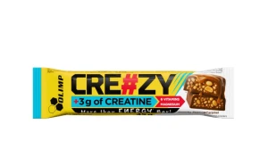 OLIMP CREAZY BAR CRUNCH PEANUT-CARAMEL 45G