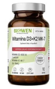 BIOWEN WITAMINA D3+K2MK7 4000IU 90KAPS