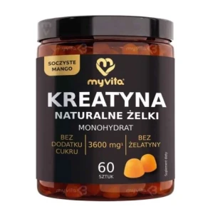 MYVITA ŻELKI NATURALNE KREATYNA 60SZT