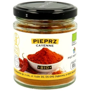 PIĘĆ PRZEMIAN PIEPRZ CAYENNE BIO 85G