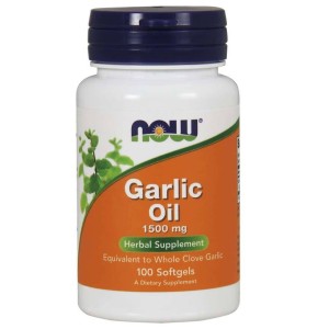 NOW OLEJ Z CZOSNKU GARLIC 1500MG 100KAPS