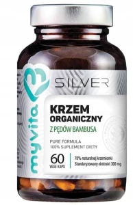 MYVITA SILVER PURE KRZEM ORGANICZNY 300MG 60KAPS