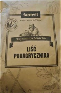 FARMVIT PODAGRYCZNIK LIŚĆ 50G