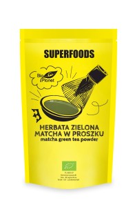 HERBATA ZIELONA MATCHA W PROSZKU BIO 100 g - BIO P