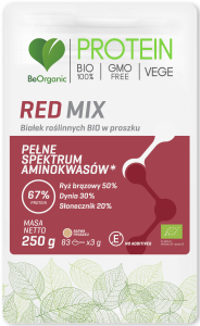 BEORGANIC RED MIX BIAŁEK ROŚL BIO 250G