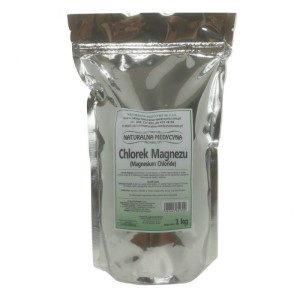 NATURALNA MEDYCYNA CHLOREK MAGNEZU PŁATKI 1000G