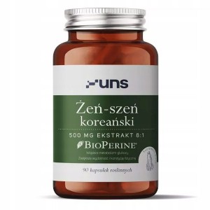 UNS ŻEŃ-SZEŃ KOREAŃSKI+BIOPERINE 90KAPS