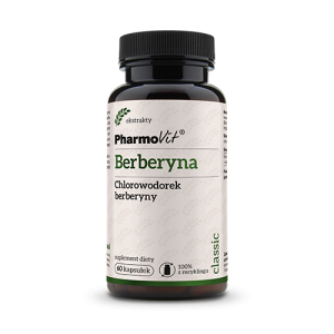 PHARMOVIT BERBERYNA CHLOROWODOREK 388MG 60KAPS
