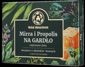 HERBAL MONASTERIUM MIRRA I PROPOLIS 12PAST