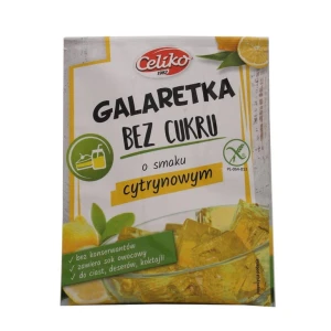 CELIKO GALARETKA BEZ CUKRU CYTRYNOWA 14G