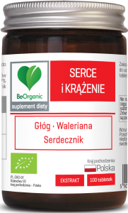 BEORGANIC SERCE I KRĄŻENIE BIO 500MG 100T