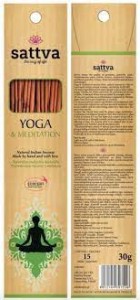 SATTVA KADZIDŁA YOGA MEDITATION 15SZT