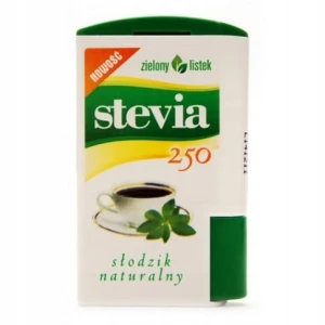 ZIELONY LISTEK STEVIA 250TABL