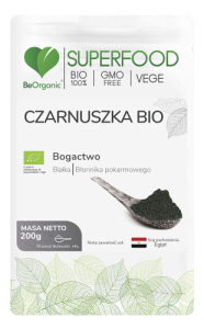 BEORGANIC CZARNUSZKA 200G