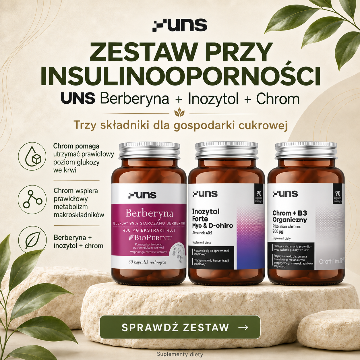 ZESTAW PRZY INSULINOOPORNOŚCI SUPLEPROFIT.PL